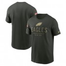 Men's Philadelphia Eagles Forest Green 2025 Salute to Service T-Shirt
