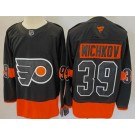 Men's Philadelphia Flyers #39 Matvei Michkov Black Authentic Jersey