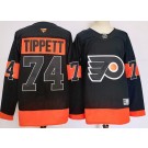 Men's Philadelphia Flyers #74 Owen Tippett Black Authentic Jersey