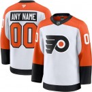 Men's Philadelphia Flyers Customized White Fanatics Authentic Jersey