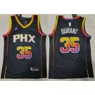 Men's Phoenix Suns #35 Kevin Durant Black Statement Icon Swingman Jersey