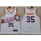 Men's Phoenix Suns #35 Kevin Durant White Icon Swingman Jersey