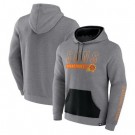 Men's Phoenix Suns Gray Off The Bench Color Block Pullover Hoodie