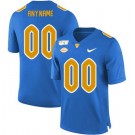 Men's Pittsburgh Panthers Customized Blue College Football Jersey