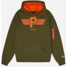 Men's Pittsburgh Pirates Green Alpha Industries Pullover Hoodie