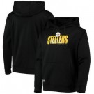 Men's Pittsburgh Steelers Black Printed Pullover Hoodie 302627