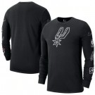 Men's San Antonio Spurs Black 2022 City Edition Essential Expressive Long Sleeve T-Shirt