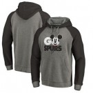 Men's San Antonio Spurs Gray 3 Printed Pullover Hoodie