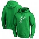 Men's San Antonio Spurs Green Printed Pullover Hoodie