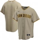 Men's San Diego Padres Customized Khaki 2020 Cool Base Jersey