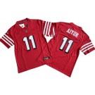Men's San Francisco 49ers #11 Brandon Aiyuk Limited Red Alternate FUSE Vapor Jersey