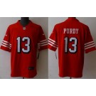 Men's San Francisco 49ers #13 Brock Purdy Limited Red Alternate Vapor Jersey