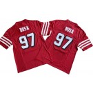 Men's San Francisco 49ers #97 Nick Bosa Limited Red Alternate FUSE Vapor Jersey