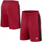 Men's San Francisco 49ers Red Break it Loose Shorts