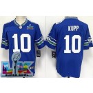 Men's Seattle Seahawks #10 Cooper Kupp Limited Blue Super Bowl LX Vapor Jersey