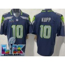 Men's Seattle Seahawks #10 Cooper Kupp Limited Navy Super Bowl LX FUSE Vapor Jersey