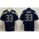 Men's Seattle Seahawks #33 Jamal Adams Limited Navy Vapor Untouchable Jersey