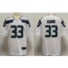 Men's Seattle Seahawks #33 Jamal Adams Limited White Vapor Untouchable Jersey