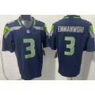 Men's Seattle Seahawks #3 Nick Emmanwori Limited Navy FUSE Vapor Jersey