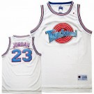 Men's Space Jam Tune Squad #23 Michael Jordan White Basketball Jersey