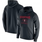 Men's Stanford Cardinal Black Football Oopty Oop Club Fleece Pullover Hoodie
