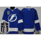 Men's Tampa Bay Lightning Blank Blue 2022 Stanley Cup Authentic Jersey