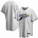 Men's Tampa Bay Rays CustomizedWhite Alternate Cool Base Jersey