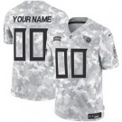 Men's Tennessee Titans Customized Limited Arctic Camo 2024 Salute to Service Jersey
