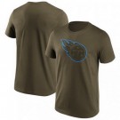 Men's Tennessee Titans Olive Legacy Performance T Shirt