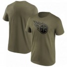 Men's Tennessee Titans Olive Legacy T Shirt