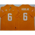 Men's Tennessee Volunteers #6 Joey Aguilar Orange Alternate FUSE College Football Jersey