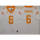 Men's Tennessee Volunteers #6 Joey Aguilar White Alternate FUSE College Football Jersey