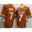 Men's Texas Longhorns #7 Isaiah Bond Yellow FUSE College Football Jersey