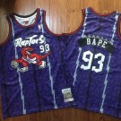 Men's Toronto Raptors #93 Bape Purple 1998 Throwback Authentic Jersey
