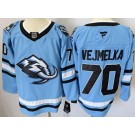 Men's Utah Mammoth #70 Karel Vejmelka Blue Authentic Jersey