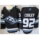 Men's Utah Mammoth #92 Logan Cooley Black Authentic Jersey