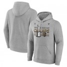 Men's Vegas Golden Knights Gray 2023 Stanley Cup Champions Locker Room Pullover Hoodie