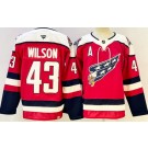 Men's Washington Capitals #43 Tom Wilson Red Alternate Authentic Jersey