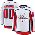 Men's Washington Capitals Customized White Fanatics Authentic Jersey