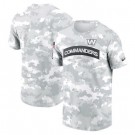 Men's Washington Commanders Arctic Camo 2024 Salute To Service Performance T Shirt