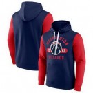 Men's Washington Wizards Navy Bold Attack Pullover Hoodie