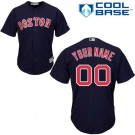 Toddler Boston Red Sox Customized Navy Blue Cool Base Jersey