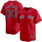 Toddler Boston Red Sox Customized Red Limited Jersey