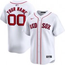 Toddler Boston Red Sox Customized White Limited Jersey