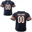 Toddler Chicago Bears Customized Game Navy Jersey