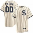 Toddler Chicago White Sox Customized Cream 2021 Field of Dreams Cool Base Jersey