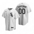 Toddler Chicago White Sox Customized White Stripes 2020 Cool Base Jersey