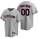 Toddler Cleveland Indians Customized Gray Nike Cool Base Jersey