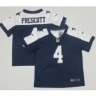 Toddler Dallas Cowboys #4 Dak Prescott Limited Navy Alternate Vapor Jersey