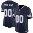 Toddler Dallas Cowboys Customized Limited Navy FUSE Vapor Jersey